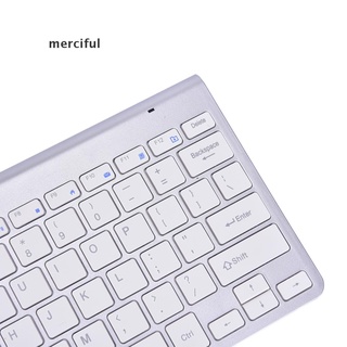 misericordioso delgado mini teclado inalámbrico 2.4g y ratón óptico conjunto combinado para pc portátiles uk mx