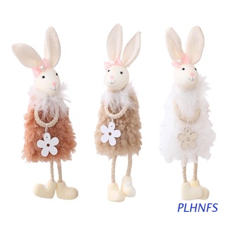 plhnfs lindo conejo de alpaca conejito colgante adorno para decoración de pascua feliz fiesta de pascua decoración de niños regalos