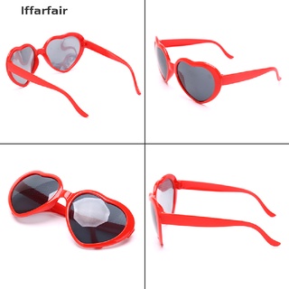 [iffarfair] lentes de difracción con efecto de corazón/lentes de efecto especial en forma de corazón.