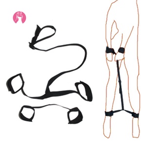 En STOCK|cinturón de sujeción de la espalda del tobillo de la mano de la pareja adulto juego sexual juguetes Bondage cuerda arnés