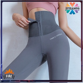 ✈SSTEAM✈Leggings De Yoga para mujer Fitness gimnasio De Cintura Alta pantalones pantalones elásticos deportivos☎COD☎ (1)