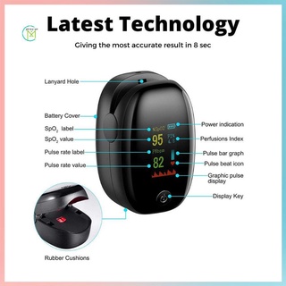 prometion smh-01 durable portátil dedo oxímetro de pulso deportivo clip de dedo tft pantalla a color oxímetro monitor de pulso de frecuencia cardíaca