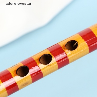 Adore 1Pc Professional Flute Bamboo Musical Instrument Handmade for Beginner Students Star