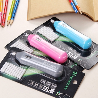 Electric eraser Replacable refills Stationery Art drawing supplies