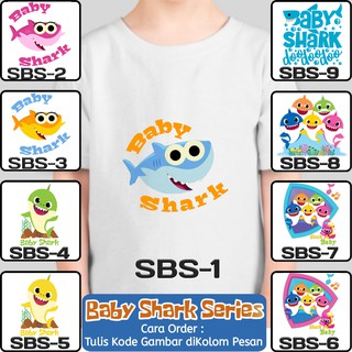 Baby Shark Series Kid - camiseta infantil - camiseta infantil - camisa lisa