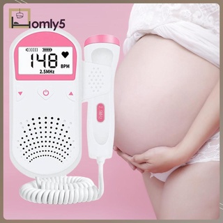 Doppler Monitor De Tasa Fetal En Casa Embarazo Embarazada (7)