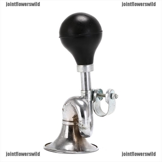 [jointflowerswild] campana de bicicleta corneta de aire bocina sonido campana manillar soporte retro campana para bicicleta de carretera (1)