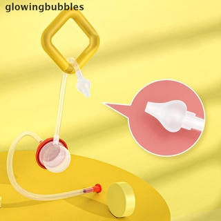 glowingbubbles bebé nariz limpia silicona bebé nasal aspirador lavado nasal inhalador gbs